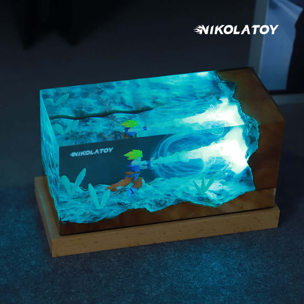Dragon Ball Kakarot Resin RGB Night Light Desktop Decoration - Image 3