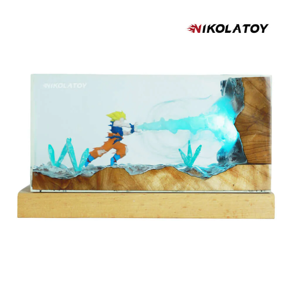 Dragon Ball Kakarot Resin RGB Night Light Desktop Decoration - Image 4