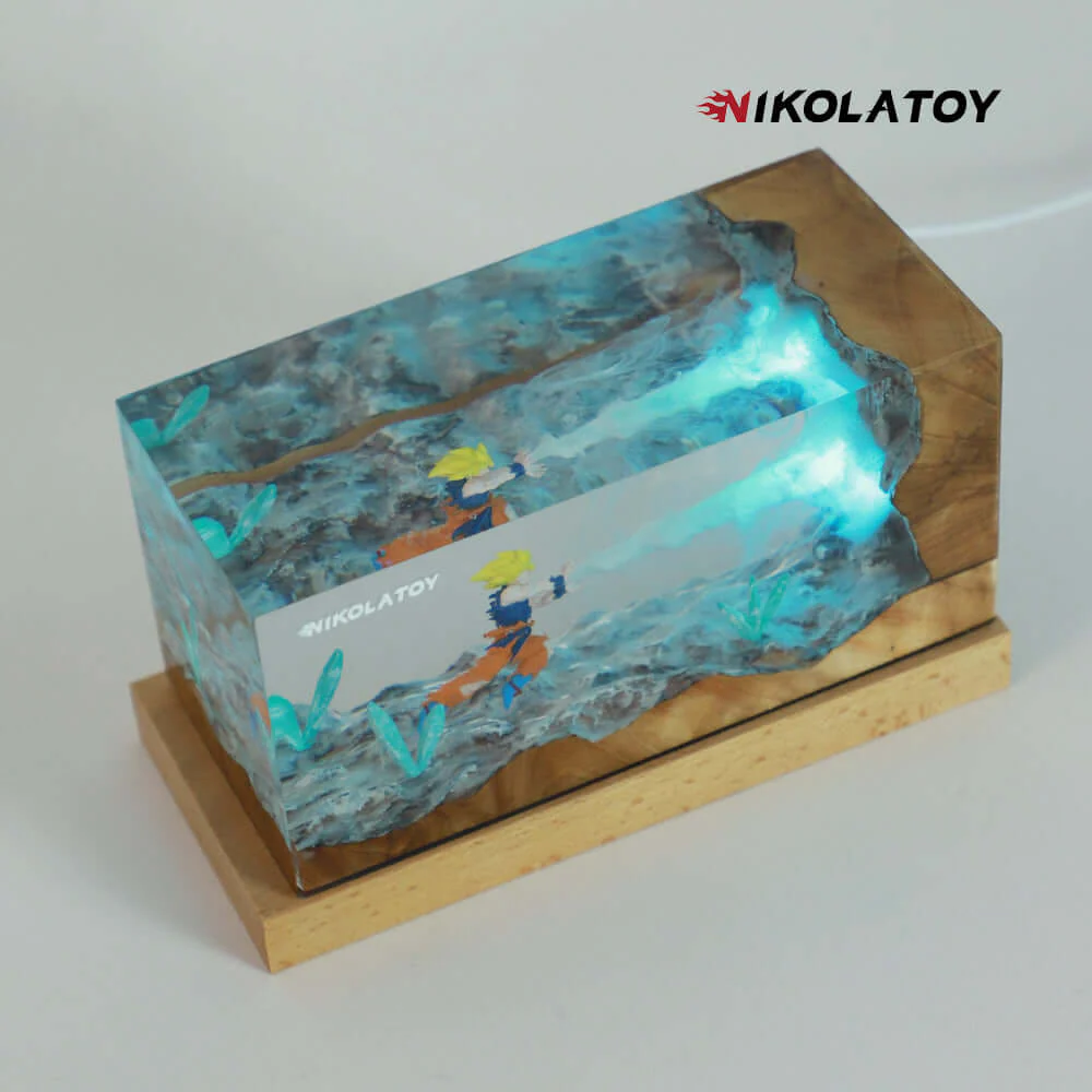 Dragon Ball Kakarot Resin RGB Night Light Desktop Decoration - Image 5