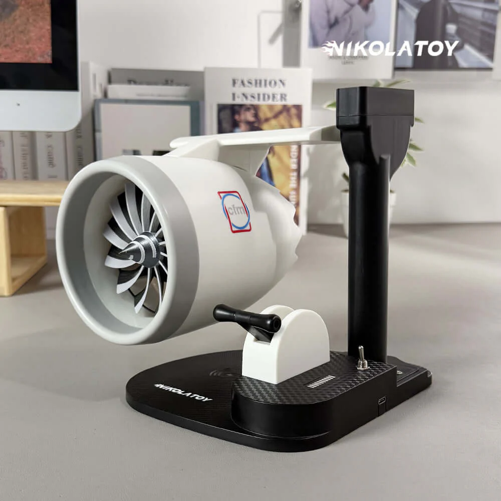 Desktop JetFan with Phone Charging Base and Humidifier - Image 4