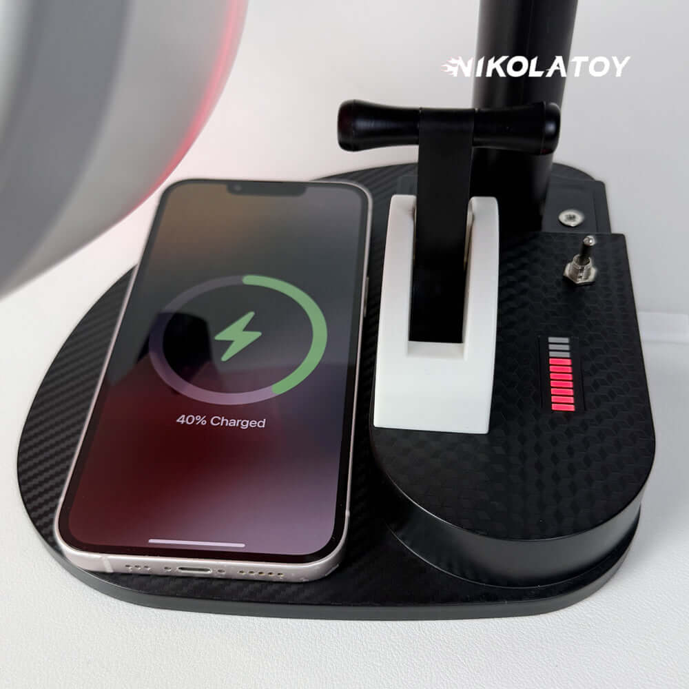 Desktop JetFan with Phone Charging Base and Humidifier - Image 5
