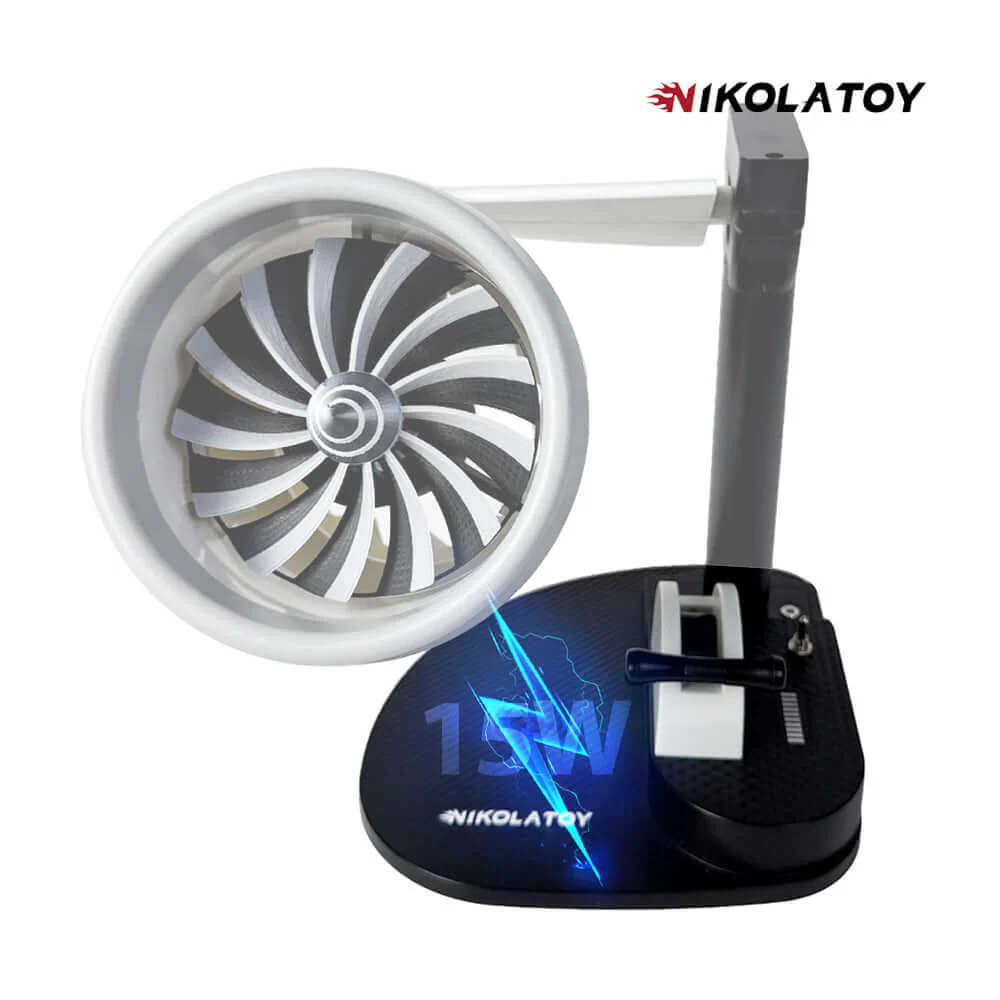 Desktop JetFan with Phone Charging Base and Humidifier - Image 8