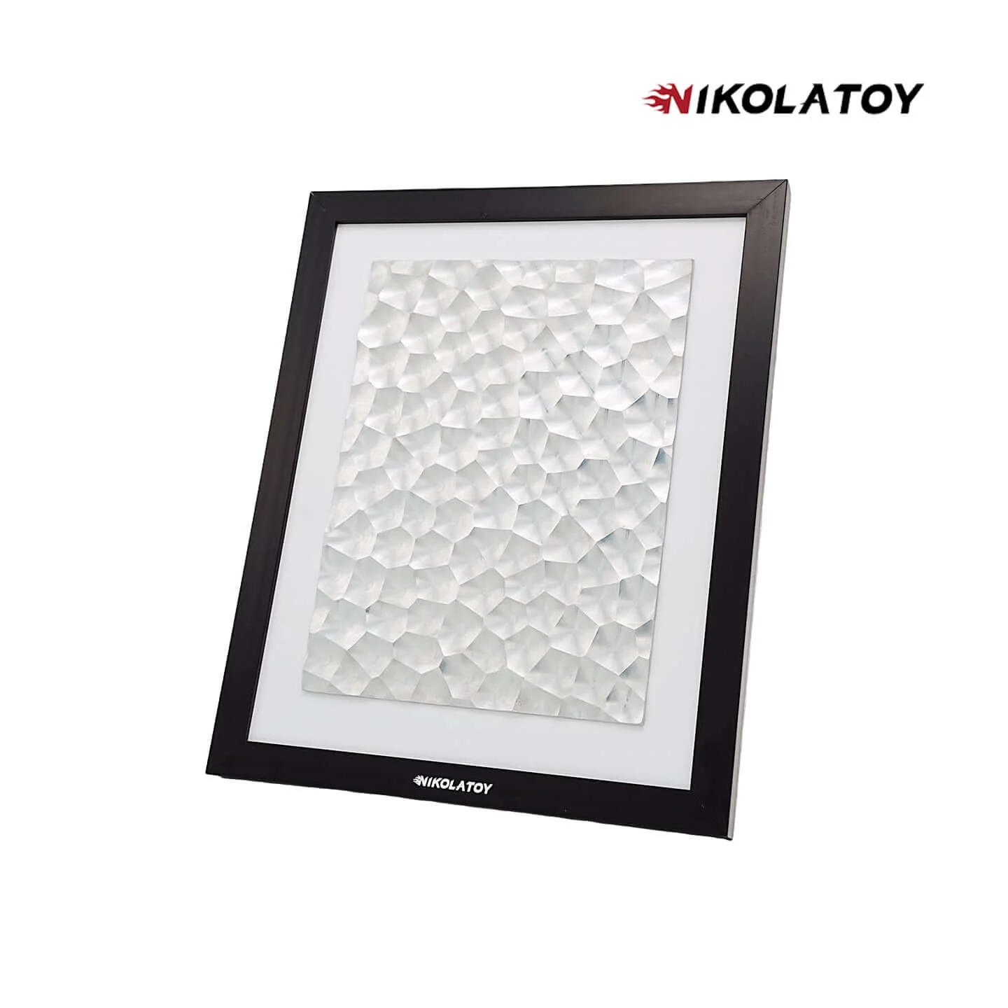 Precision CNC Alloy Laser Light Effect Art Frame