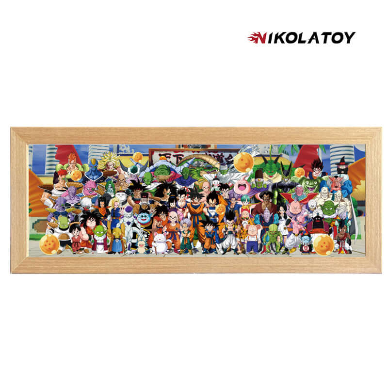 Creative Family Photo Acrylic Stereoscopic Painting (LED Light) - Image 15