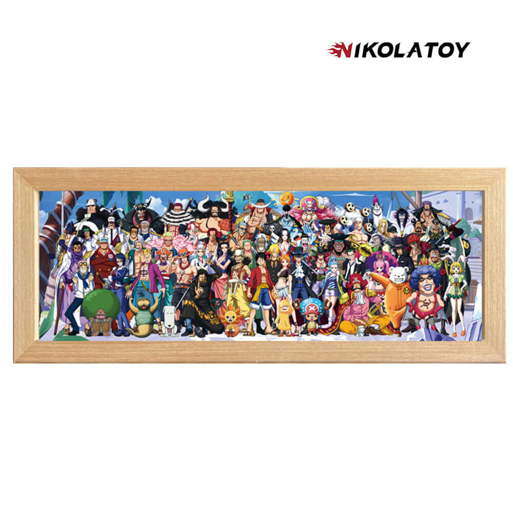 Creative Family Photo Acrylic Stereoscopic Painting (LED Light) - Image 9