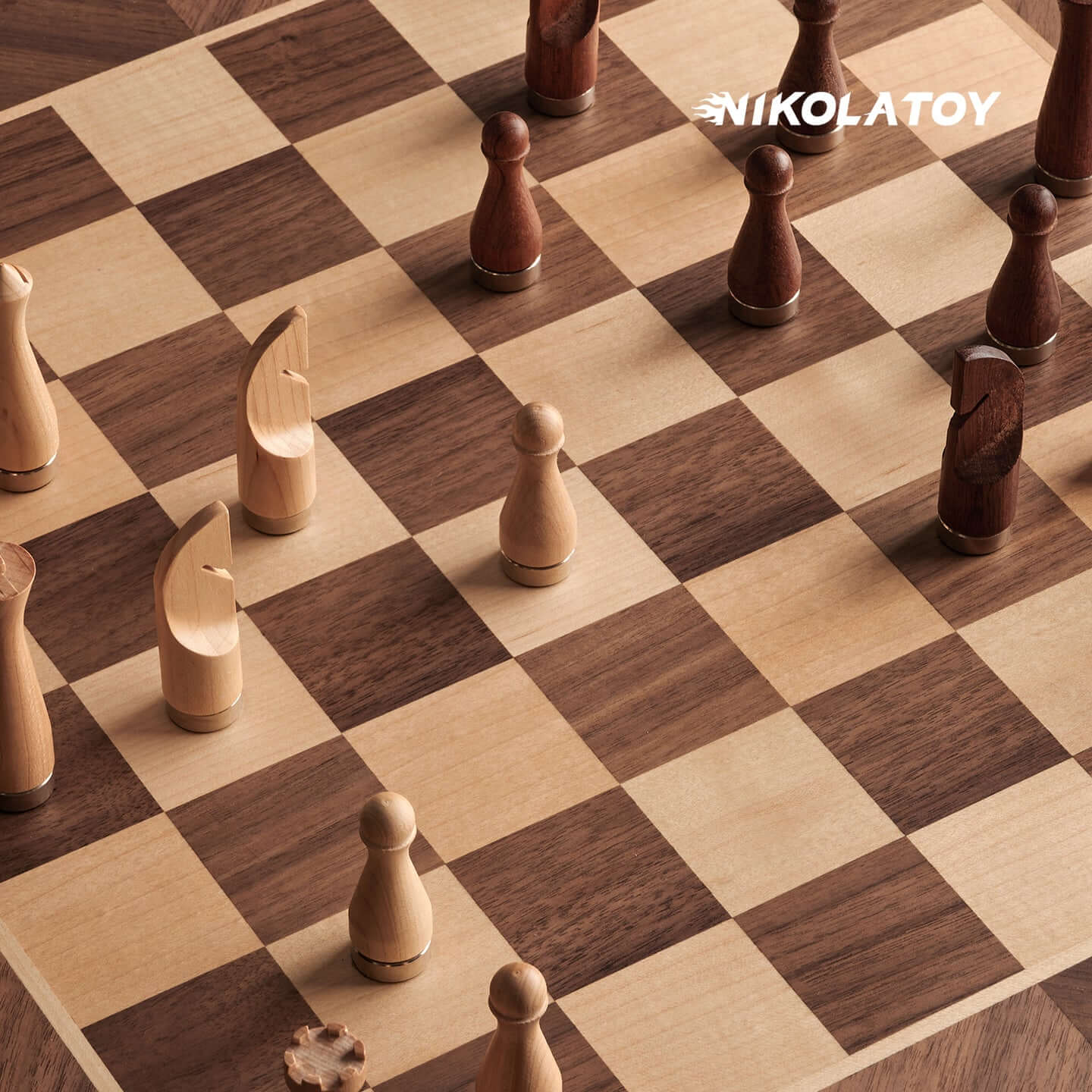 Solid Wood Fully Automatic Chessboard - Image 6