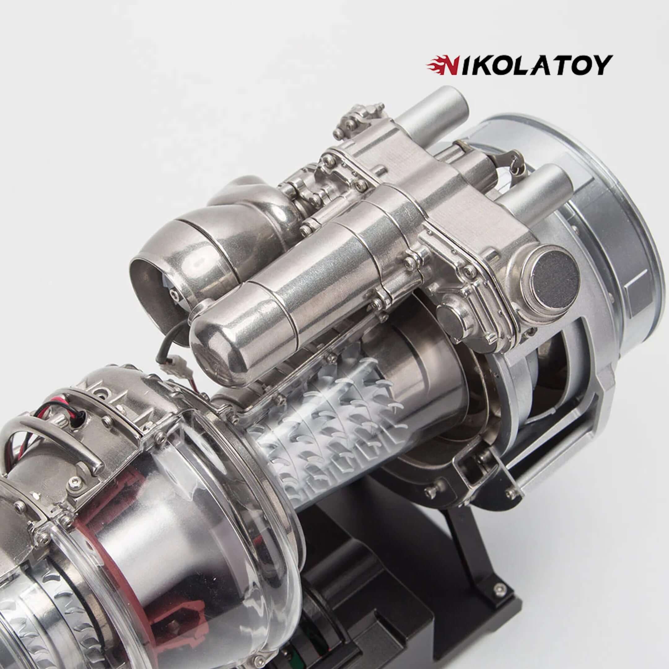 TECHING T700 DIY Turboshaft Engine Model Diy Kit - Image 4