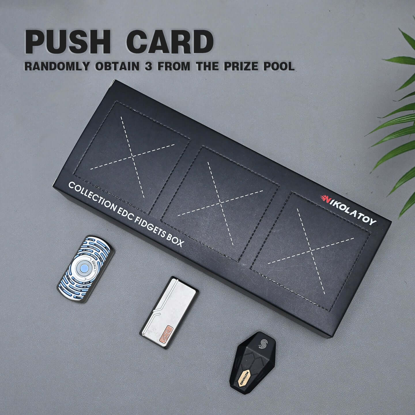Push Card Fidgets Toy Poking Lottery - 3Pack - Image 3