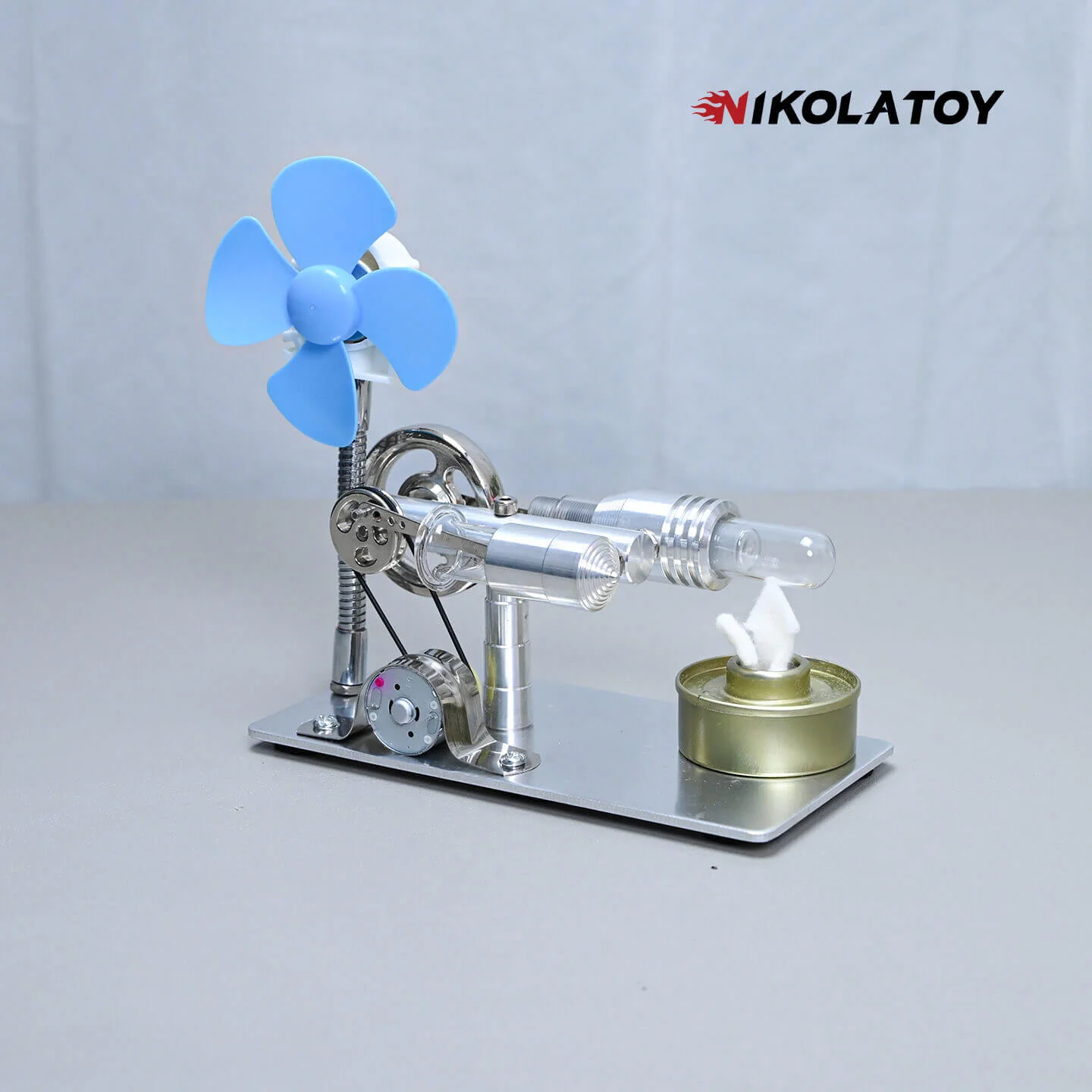 Stirling Engine Model - Power Generation+Windmill - Image 5