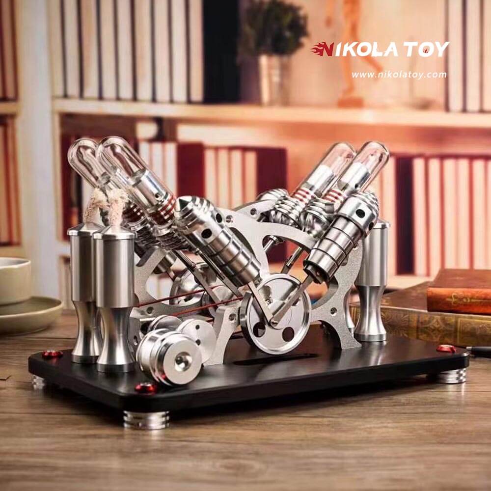 Stirling Engine V4 Model - Image 5