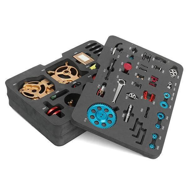 TECHING All-Metal Craftsmen Mini Single-Cylinder High Challenge Assembled Model Kits - Image 6